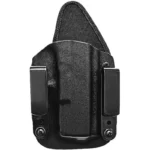 Tagua Gun Leather Tagua The Recruiter Hybrid IWB Kydex Holster for S&W Shield 9mm/40mm Black Ambidextrous