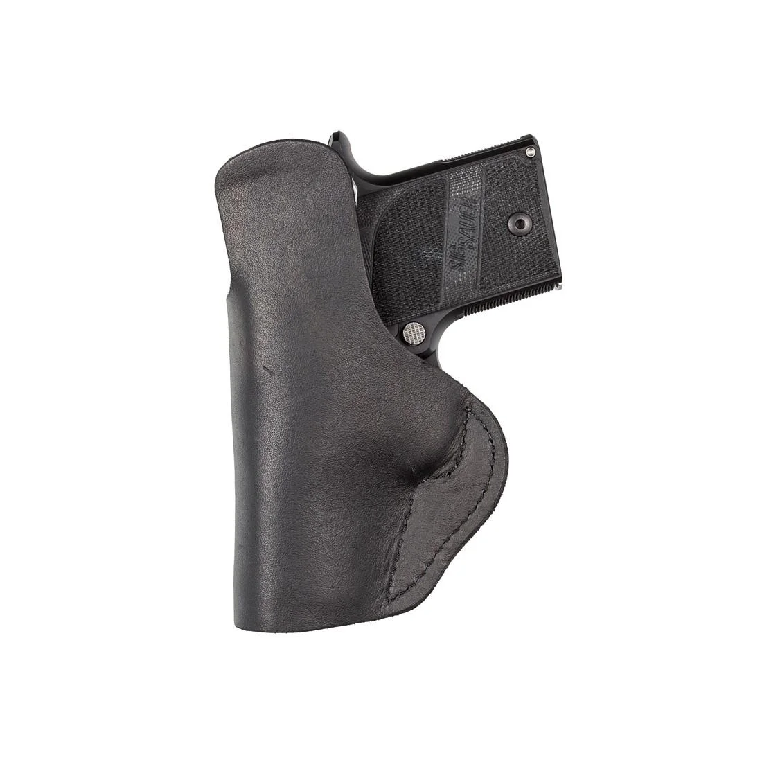 primary-46714 Tagua Gun Leather TX 1836 by Tagua FOR M&P Shield and Most Single Stack Compact Pistols-BK-RH