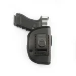 Tagua Gun Leather Tagua Leather Ecoleather Weightless 4 in 1 Open Top Holster for Most 9mm Luger/.40/.45 Black RH