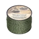 Rig'Em Right Magnum Decoy Line, spool of green braided line with round illustrated label