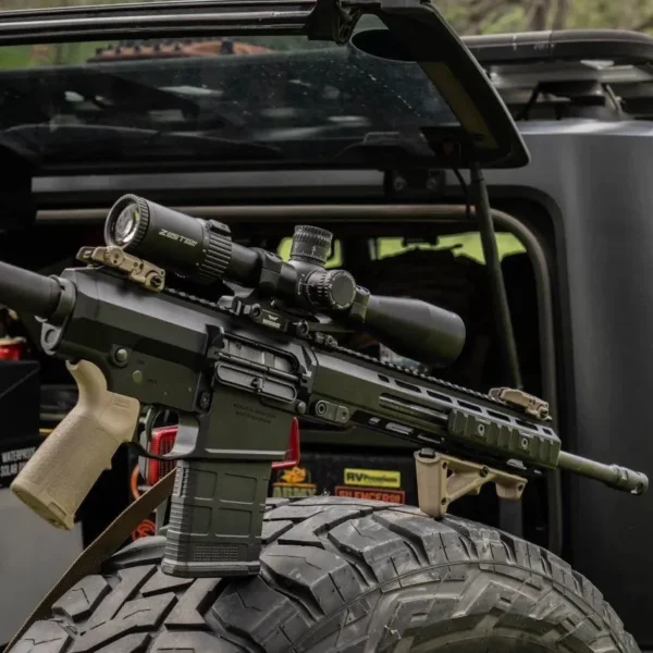 ZeroTech Vengeance Rifle Scope 4-16x44 30mm FFP RMG MOA Non-Illum Zero-Stop