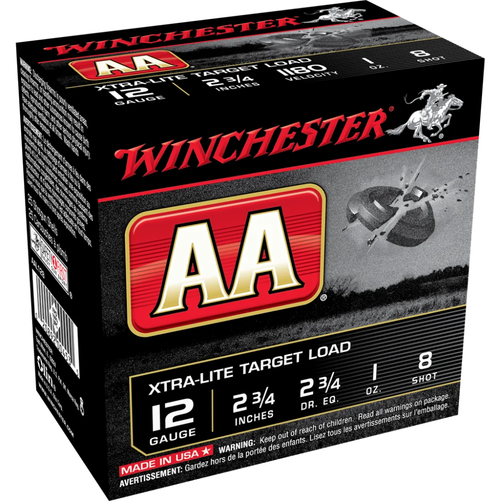 primary-46894 Winchester Ammunition WIN AA EX-LIGHT 12GA 2.75" #8 25/250