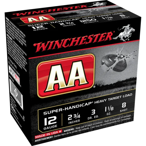 Winchester Ammunition WIN AA SH 12GA 2.75" #8 25/250