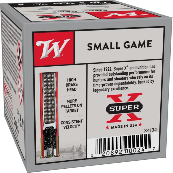 Winchester Ammunition WIN SPR-X UPLD 410 3" #4 HB 25/250