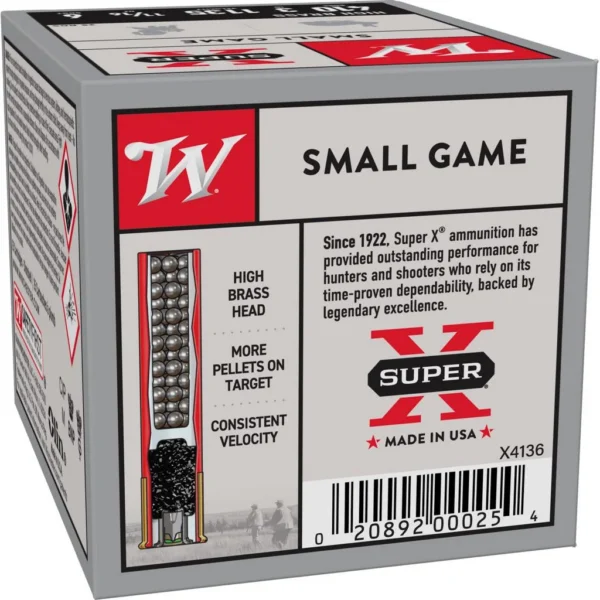 Winchester Ammunition WIN SPR-X UPLD 410 3" #6 HB 25/250