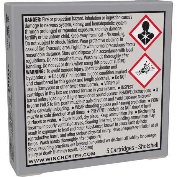 Winchester Ammunition Winchester Super-X Rifled Slug Shotshells .410 ga 2-1/2" 1/5 oz 1830 fps Slug 5/ct