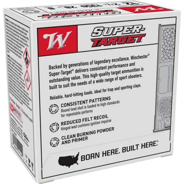 Winchester Ammunition WIN SPR-TRGT 12GA 2-3/4" #8 25/250