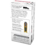 Winchester USA Handgun Ammunition angled rear box view with white packaging and cartridge graphic