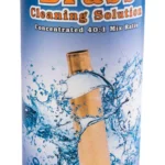 AOB Frankford Ultrasonic Brass Cleaner in a white bottle with blue and orange label, front view