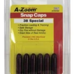 Pachmayr/Tacstar A-Zoom Metal Snap Caps, clear retail pack with six dark red snap caps