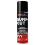KleenBore Gunk-Out Cleaner/Degreaser, black aerosol can with red lower label in front view