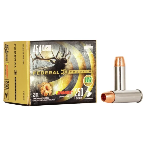 Federal FED PRM 454CAS 250GR BRNS EXP 20/200