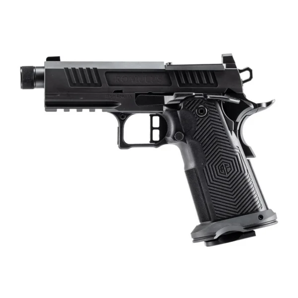 Alpha Foxtrot AF1911-Romulus Handgun 9mm Luger 17rd (1) & 20rd (1) Magazine 3.5"Threaded Barrel Black MOS Cut