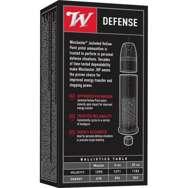 Winchester Ammunition Winchester USA Handgun Ammunition .357 Mag 110 gr JHP 50/ct