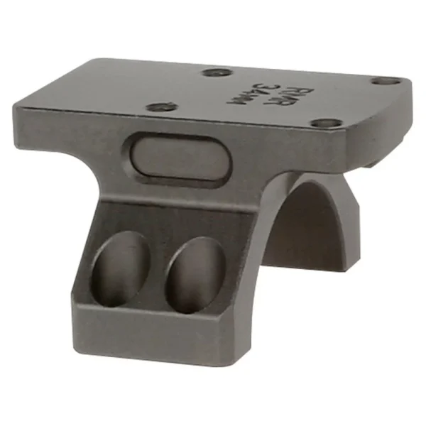 MIDWEST MK2 34MM RMR CAP BLACK, dark gray angled mount with top plate and recessed openings