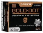 Speer Ammunition SPR GLD DOT CARRY GUN 40S&W 165GR HP