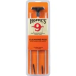 Hoppe's HOPPES 3PC RFL ROD, three-piece cleaning rod set in orange retail packaging