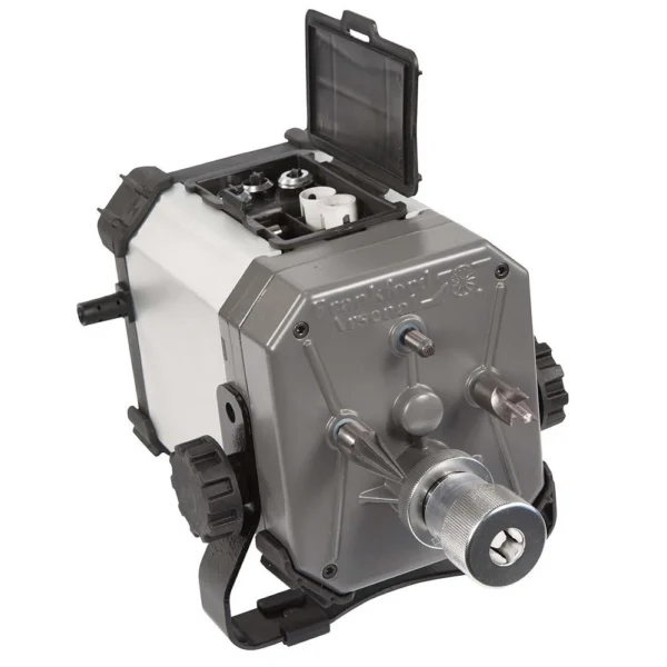 AOB Frankford Arsenal Platinum Series Case Prep & Trim System, gray angled view with lid open