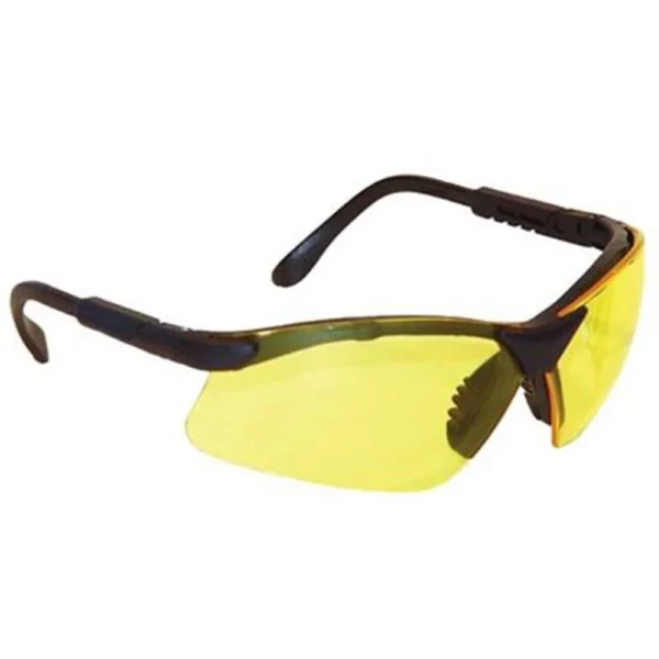 Radians Inc. Radians Revelation Sporting Goods Shooting Glasses Black with Amber Lens