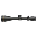 Leupold VX-4HD Rifle Scope, black side view with large objective bell and adjustment turrets