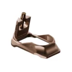 Radian Weapons Anchor and Magwell for Glock 43x/48, bronze finish, angled top view