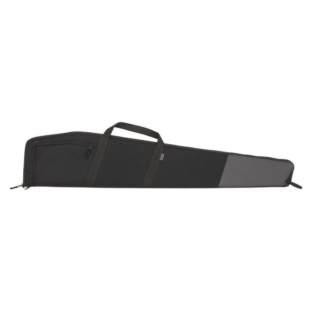 primary-47355 Allen Plata Rifle Case Black, side view with carry handles and long tapered profile