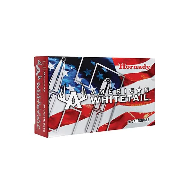 Hornady Mfg Hornady American Whitetail Rifle Ammunition .300 Win Mag 180 gr BTSP 2960 fps 20/ct
