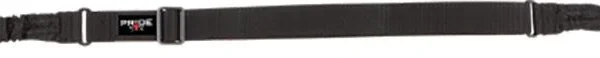 The Allen Company Citadel Single/Double Point Sling, black, laid flat with QD swivels