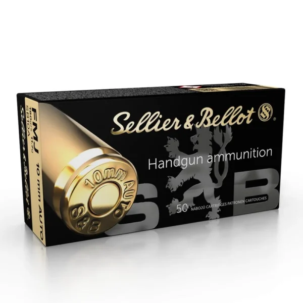 Mag-Tech/Sellier- Bellot Sellier & Bellot Pistol & Revolver Ammo .40 S&W 180 gr FMJ 50/ct
