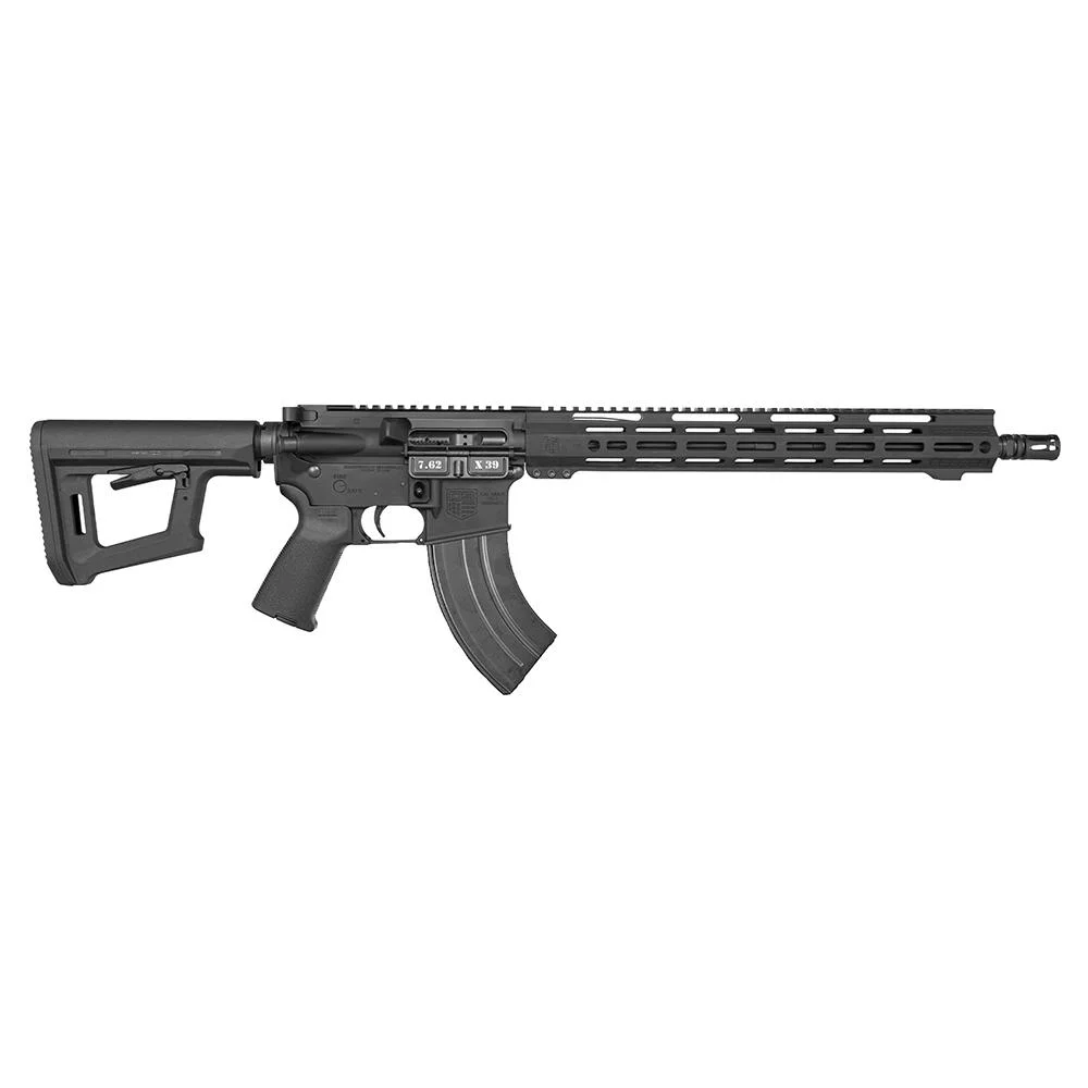 primary-47495 Diamondback DB15 Rifle 7.62x39mm 28rd CPD Mag 16" 1/2x28 Threaded Barrel Black