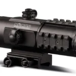 Konus SIGHT-PRO PTS2 Red Dot, black right-side view with rail mount and green-tinted lens