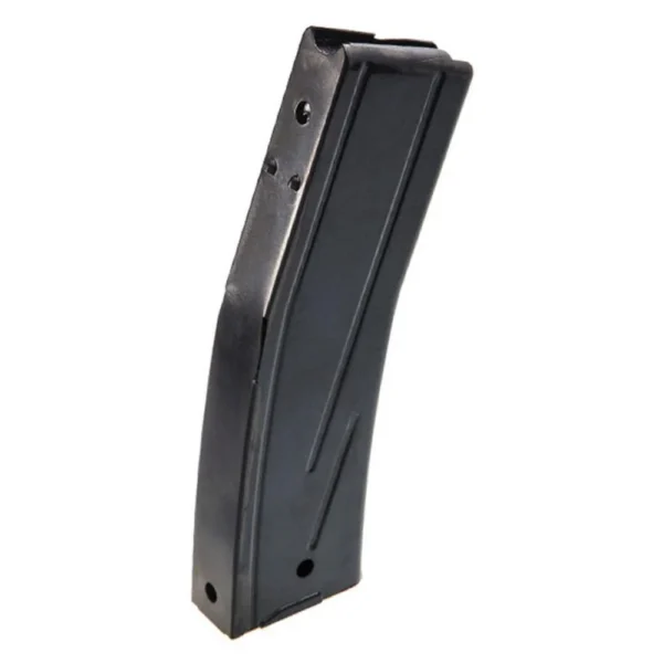 MAG AUTO ORD M1 CARB magazine, angled side view in black metal