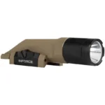 Inforce WMLX White/IR Gen 3 Weapon Light, flat dark earth and black, left-side view