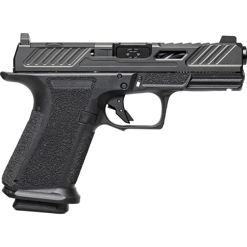 primary-47551 Shadow Systems dba Shadow Gunworks Shadow Systems MR920 Elite OR Handgun 9mm Luger 10rd Magazine 4" Barrel Black CA Compliant