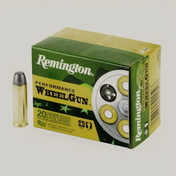 Remington Arms Co. Inc. Remington Performance WheelGun Handgun Ammunition 32 H&R Mag 95gr LSWC 1020 fps 20/ct