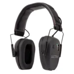 Allen ULTRX Bionic Bluetooth Earmuff, midnight grey front view with padded headband