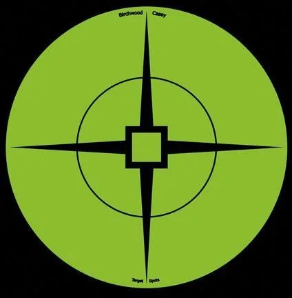 Birchwood Casey Targets 6" Green Target Spots 10/ct