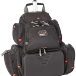 G-Outdoors Inc. G-Outdoors Rolling Handgunner Backpack with 4 Handgun Cradle-Black