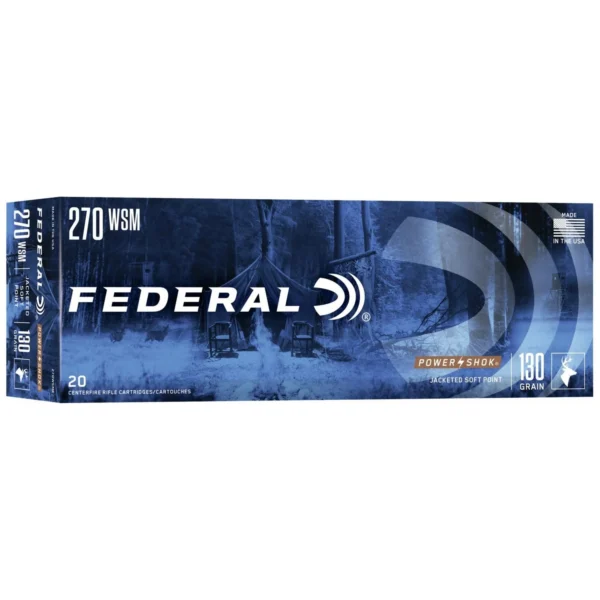 Federal FED PWRSHK 270WSM 130GR SP 20/200