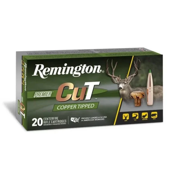 Remington Arms Co. Inc. Remington Premier Cut Copper Tipped Rifle Ammunition 7mm-08 Rem 140gr PT 2860 fps 20/ct