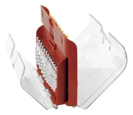 primary-47801 AOB Tipton 26-Piece Ultra Jag / Best Bore Brush Set in open red and clear organizer case
