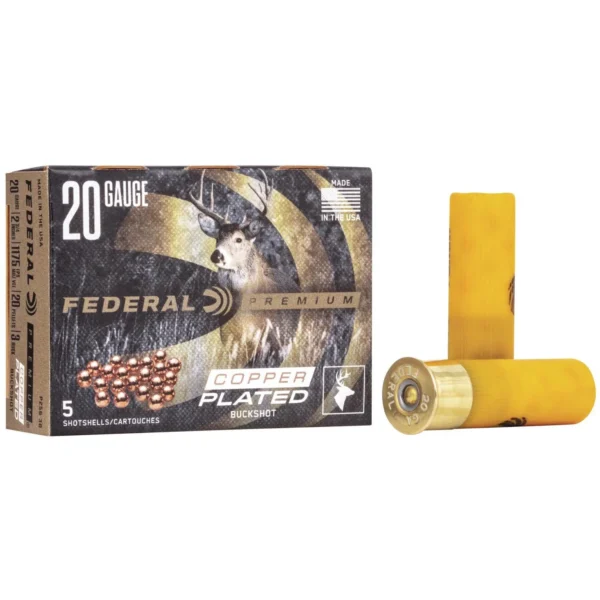 Federal FED PRM VSHOK 20GA 2.75 #3 BCK 5/250