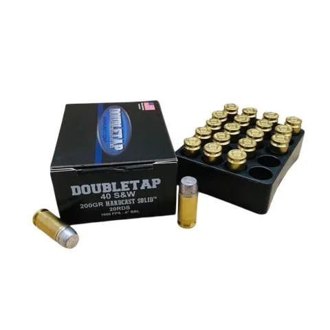 DoubleTap Ammunition DBLTAP 40S&W 200GR HARDCAST 20/1000
