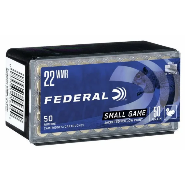 Federal FED GMSHK 22WMR 50GR JHP 50/3000