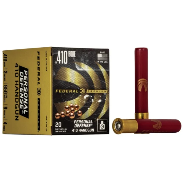 Federal FED PRM PD 410 3" 4 BUCK 20/200