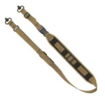 Grovtec QS 2-Point Sentinel Sling coyote brown with padded section and push button swivels