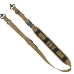 Grovtec QS 2-Point Sentinel Sling coyote brown with padded section and push button swivels