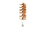 Shooters Choice 12GA Bore Brush 3-inch, copper-colored bristles and silver base