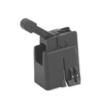 Maglula COLT SMG Mag Loader & Unloader, black angled view with loading lever