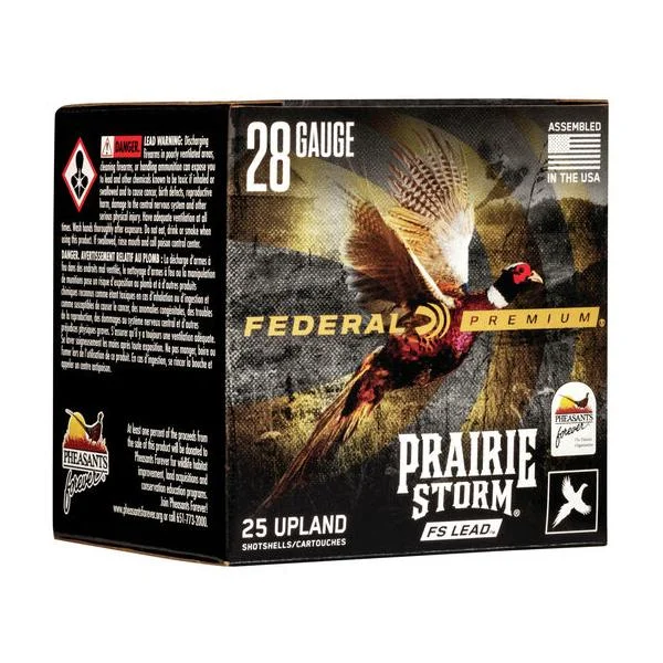 Federal FED PR STRM 28GA 3" 7/8OZ #6 25/250